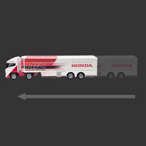 토미카 롱 149 HRC 혼다 레이싱 모터 홈 트럭