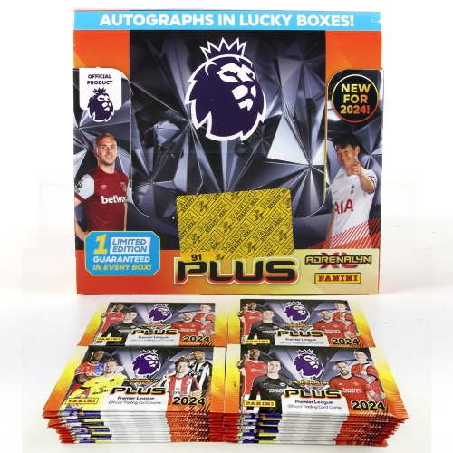 파니니 축구카드 EPL 2024 plus 기본팩 1개 축구선수