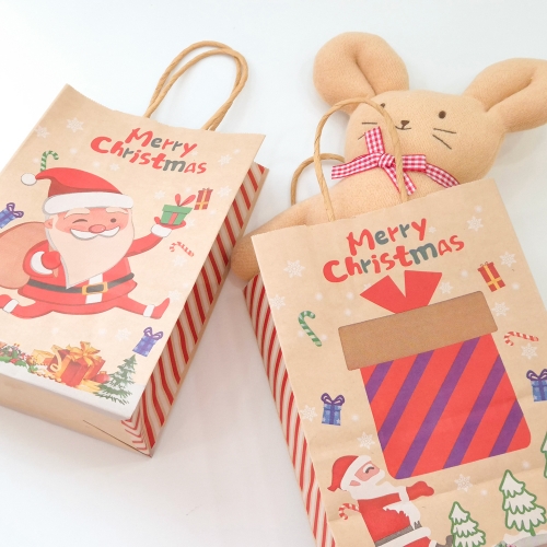 크리스마스 선물 포장 쇼핑백 어린이집 답례품 종이백 1매