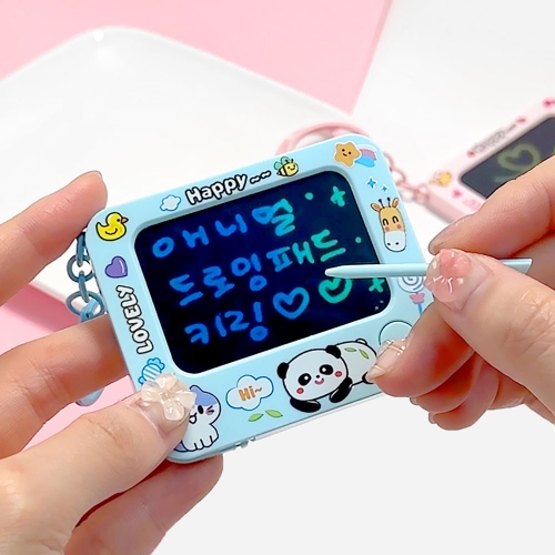 애니멀 드로잉패드 키링 (4개)