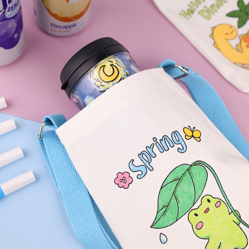 [오늘놀이] 에코 텀블러 가방 만들기(도안 5종 택1/컬러링/KC인증)