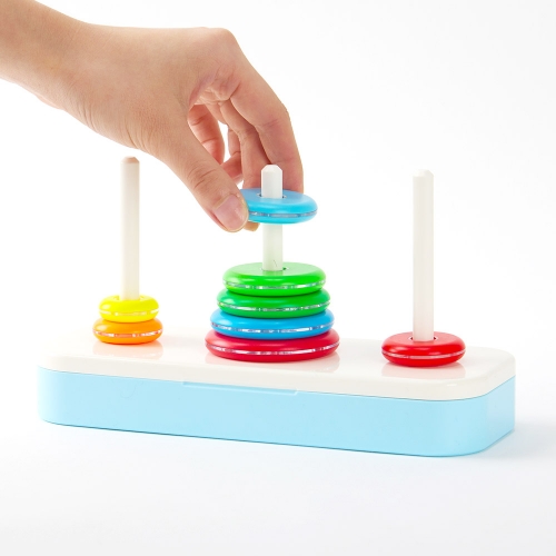 [캐스B]튼튼 하노이탑8단+워크북SET(1072set)