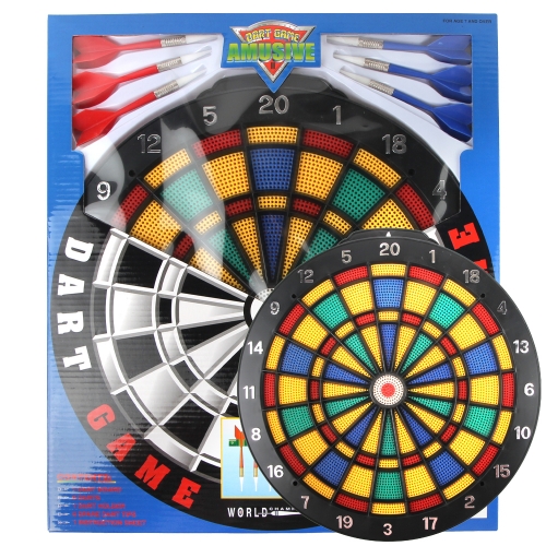 안전 플라스틱 다트 실내운동 벽걸이형 장난감 오락용 레크레이션 게임