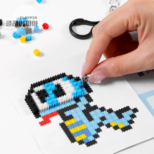 6mm 디폼블럭 푸른뱀 만들기