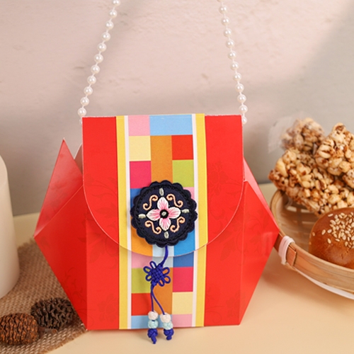 [오늘놀이] 우리나라 전통 입체 조각보 복주머니 만들기(2종 택1/새해/민속문화/KC인증)