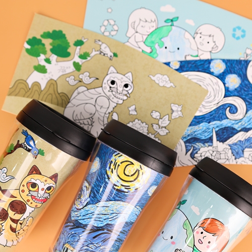 [오늘놀이] DIY 미니 텀블러(3종 택1/환경교육/식약처 인증)