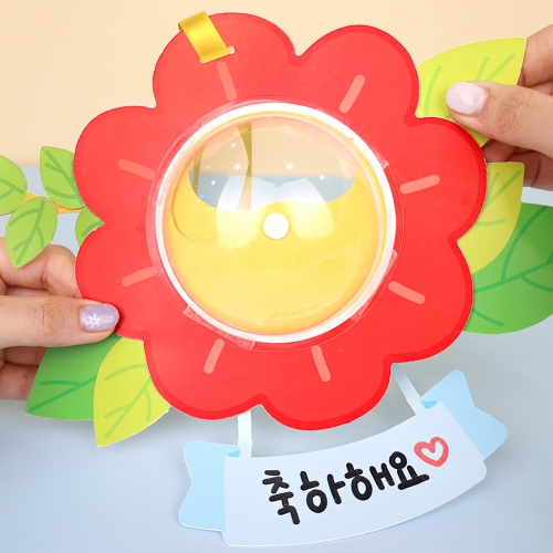 [오늘놀이] 플라워 사탕 목걸이 만들기(이름표/졸업입학/KC인증)