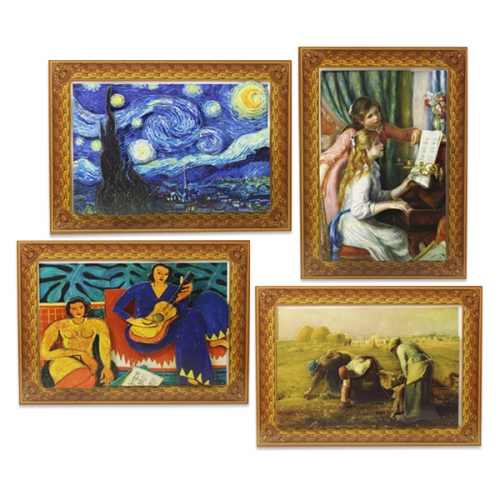 3D 입체 명화 액자 만들기