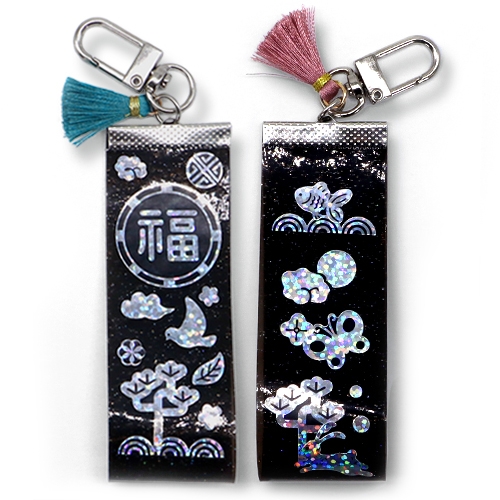 [하하당] 전통 자개 스트랩 키링