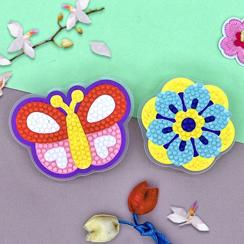 [하하당] 전통 문양 보석십자수 스마트톡 (2종 택1)