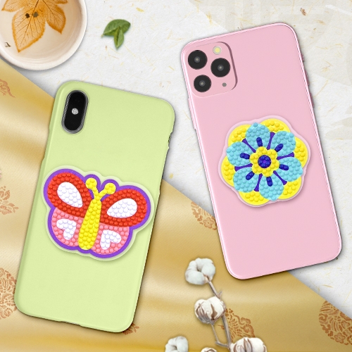 [하하당] 전통 문양 보석십자수 스마트톡 (2종 택1)