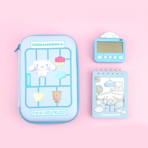 산리오 EVA 입체 파우치 빅사이즈 필통 포챠코 쿠로미 시나모롤 펜케이스