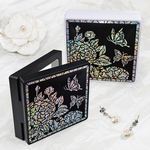 [탑키드] 만들기 홀로그램 자개 스티커 전통 보석함