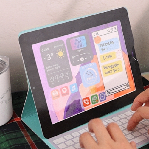 [오늘놀이] 스마트 태블릿 PC 만들기(생활도구/꾸미기 스티커 포함/KC인증)