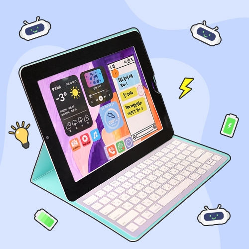 [오늘놀이] 스마트 태블릿 PC 만들기(생활도구/꾸미기 스티커 포함/KC인증)