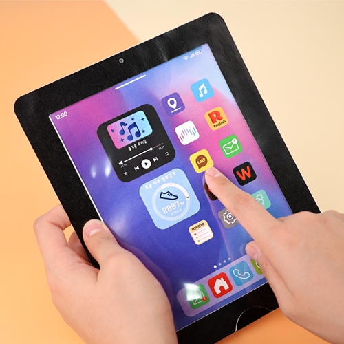 [오늘놀이] 스마트 태블릿 PC 만들기(생활도구/꾸미기 스티커 포함/KC인증)