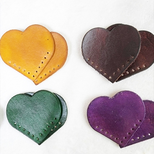 천연가죽하트책갈피만들기/단체수업패키지