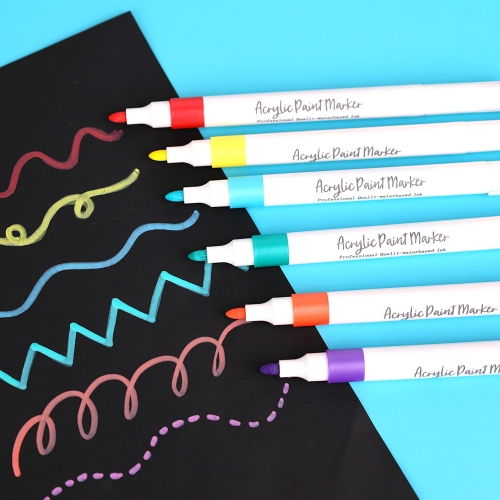 [오아트] 아크릴 마카펜 세트(2종 택1/미술놀이/보관 케이스 포함)