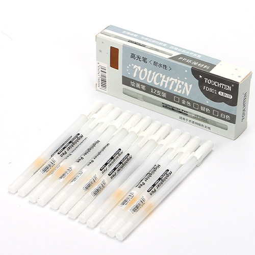 [두두엠] 하이라이트 젤펜 (화이트)