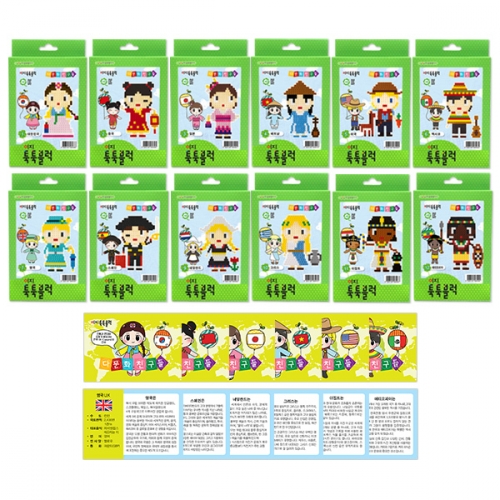 이지 툭툭블럭 다문화 친구들 (12종 택1)