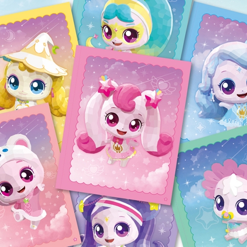 슈팅스타 캐치티니핑 스티커로 색칠 인기 티니핑 스티커도안