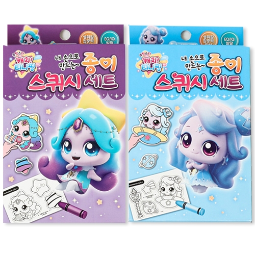 3000 슈팅스타 캐치티니핑 종이스퀴시세트