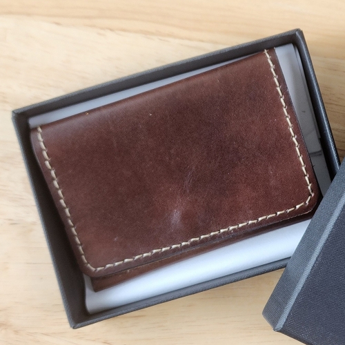 나만의선물/수제카드지갑/통가죽수제카드명합지갑