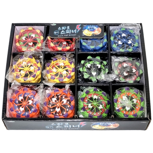 스파크 팽이 스피너 (12개)