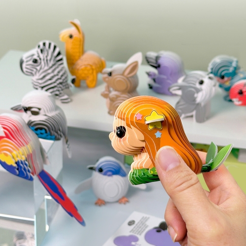 3D 우드락 입체동물원 만들기