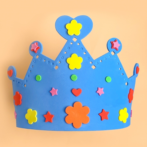 [대원피앤피] EVA 플라워 왕관 만들기(핑크/하늘)