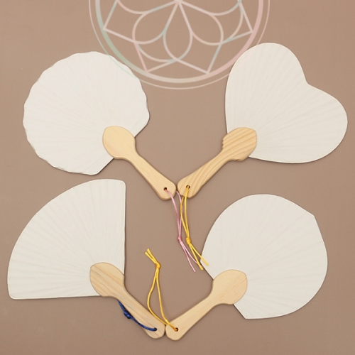 미니 한지 부채(4종1세트)