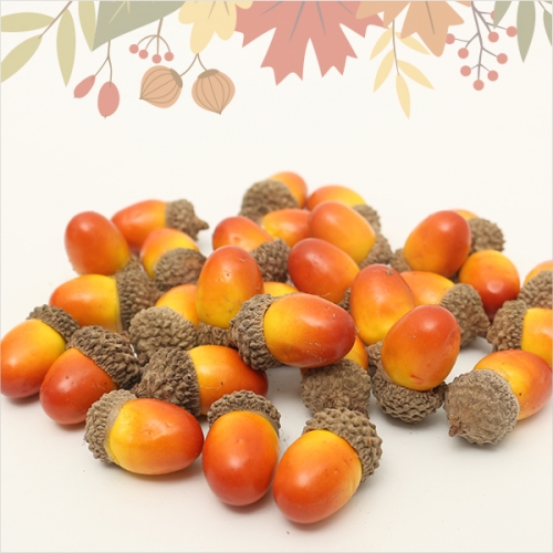 흔들 도토리 머리핀(5개1세트)