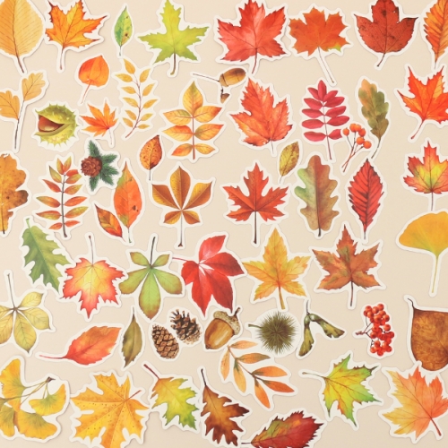 가을 스티커 입체나무 꾸미기(4인용)