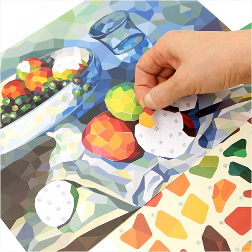 폴리곤 아트 세계명화15종액자