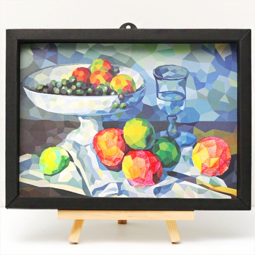 폴리곤 아트 세계명화15종액자