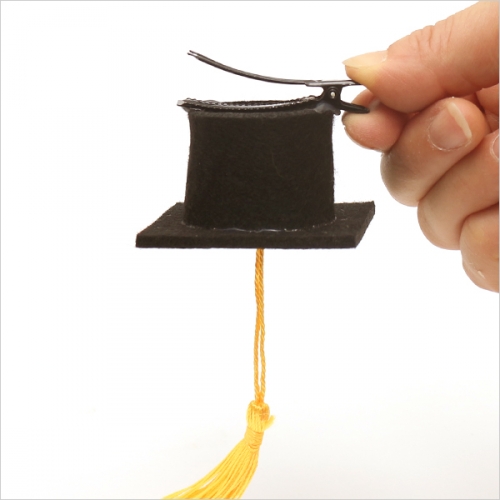 미니 학사모 집게핀(5개1세트)