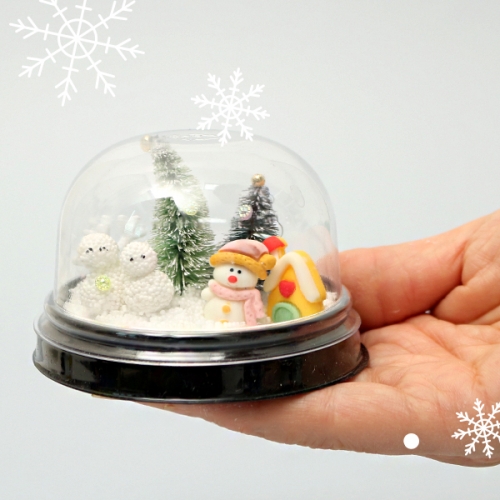 겨울 눈사람 미니어쳐(1개)