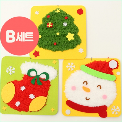 크리스마스 펠트 스트링 아트