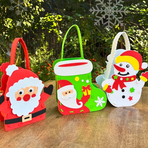 EVA 크리스마스 선물 가방(8종,1개 랜덤)