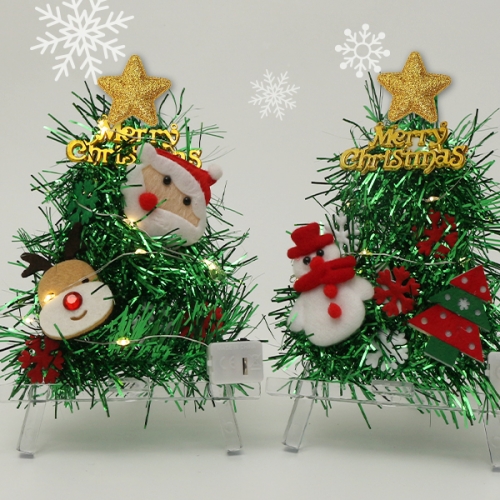 투명이젤 LED 트리