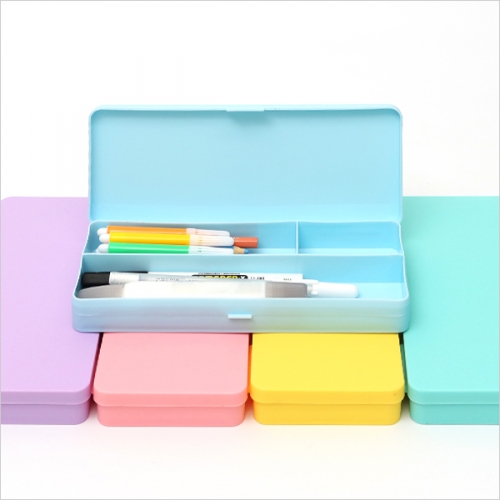 파스텔 PVC 필통