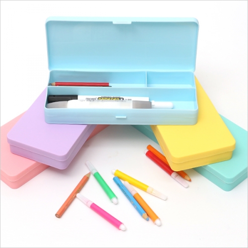 파스텔 PVC 필통