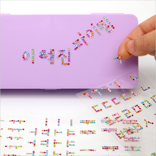 파스텔 PVC 필통