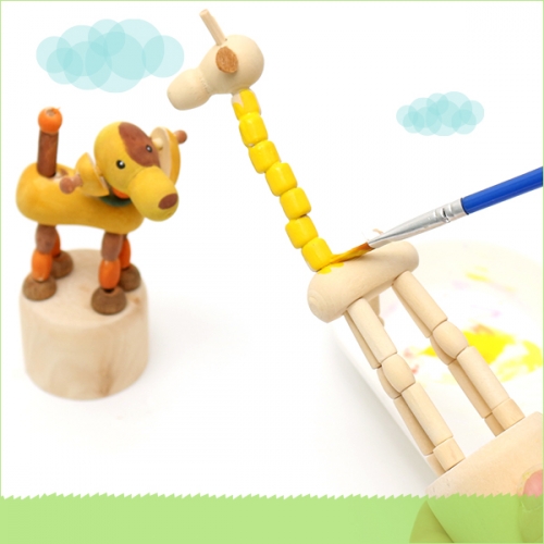 움직이는 원목 관절인형(5종 택1)