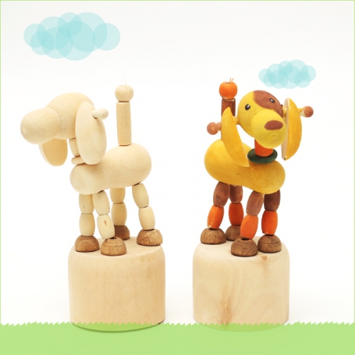 움직이는 원목 관절인형(5종 택1)