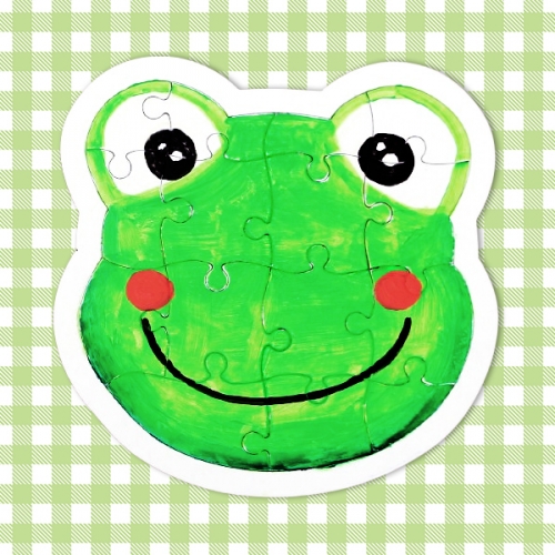 개구리 종이 퍼즐