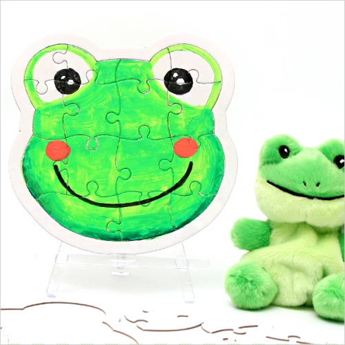 개구리 종이 퍼즐