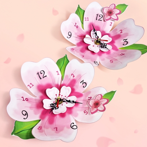 [탑키드] 만들기 봄 벚꽃 시계
