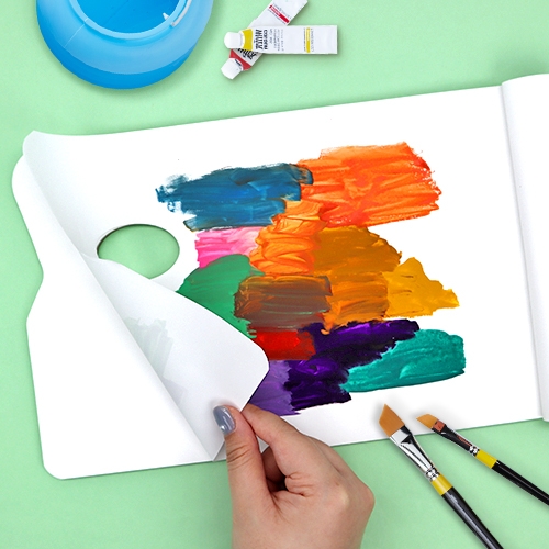 [하하당] 뜯어 쓰는 종이 팔레트