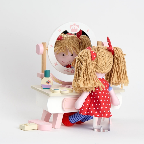 [캐스B]플레이 빅토리아 원목화장대(2827)